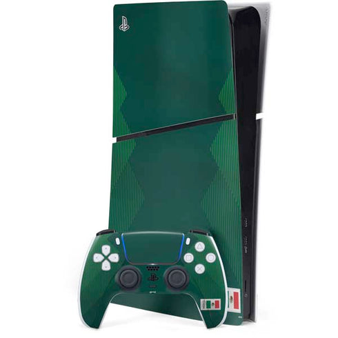Mexico Soccer Flag PS5 Slim Digital Edition Console Skin